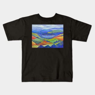 View from Sutton Bank Kids T-Shirt